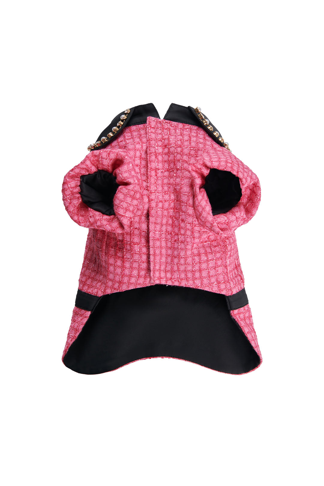Tweed & Sparkling Rhinestone Chain Petwear|COZY-EVER
